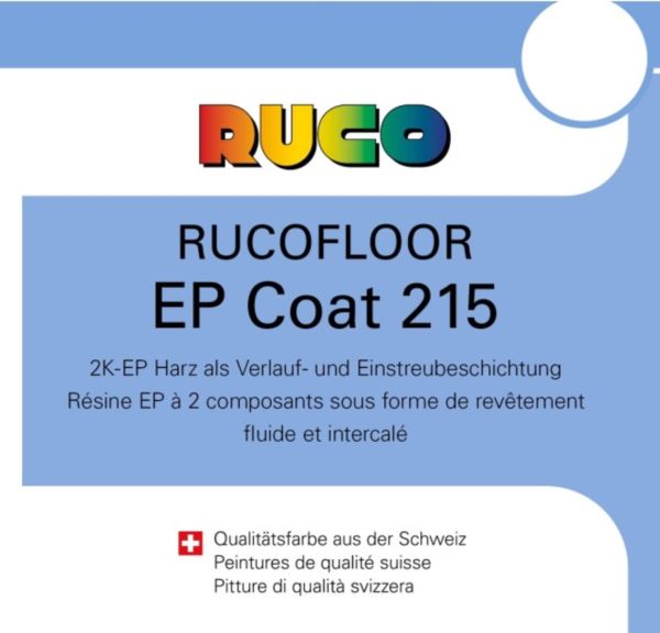 RUCOFLOOR EpoxiCoat 215 für farbige Fußbodenbeschichtungen