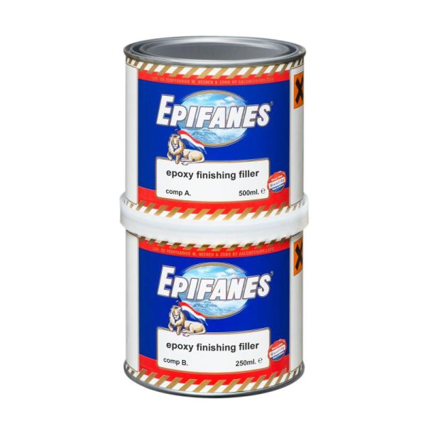 2K-Endspachtel Epoxy Finishing Filler grau