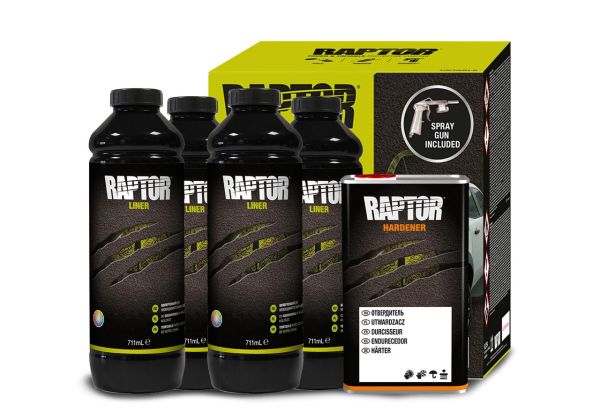 Raptor 4er-Kit Schwarz inkl. gratis UBS Pistole